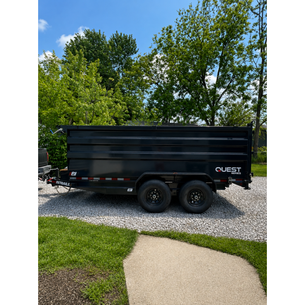 14-Yard Dump Trailer